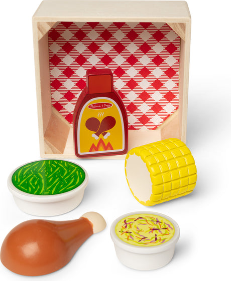 Dinner Picnic Box Play Food Set