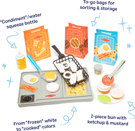 Flip & Fry Grill Play Set