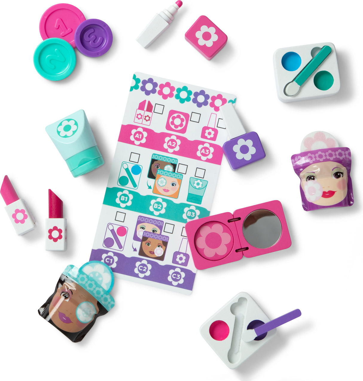 Beauty Kiosk wooden vending machine play set