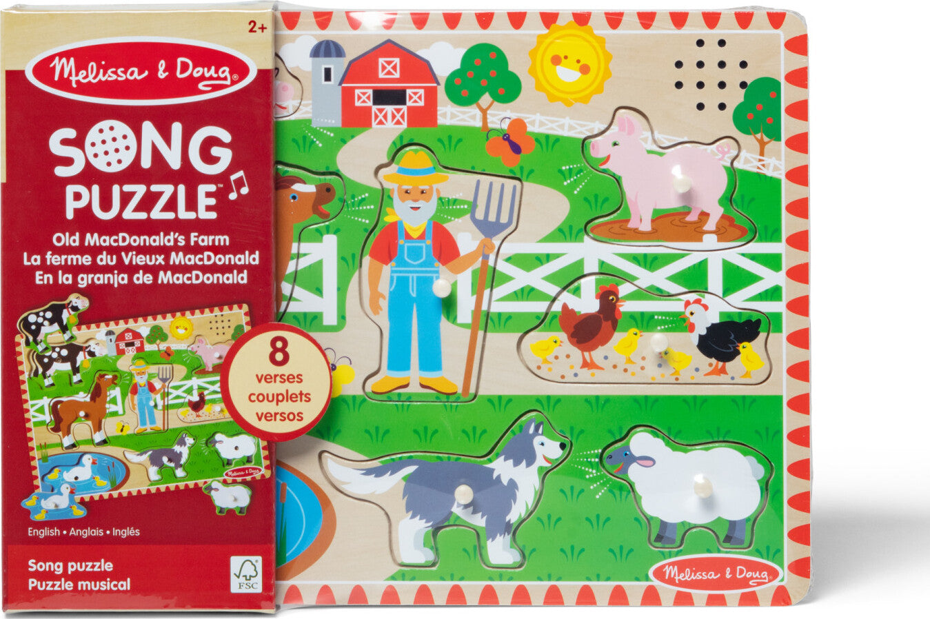 おもちゃ MGSD WGZ Old MacDonald's Farm Sound Puzzle – G. Willikers