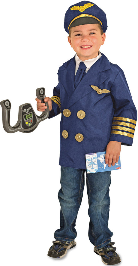 Pilot Role Play Costume Set