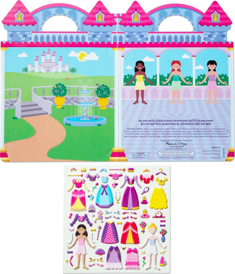 Puffy Stickers Play Set: Princess