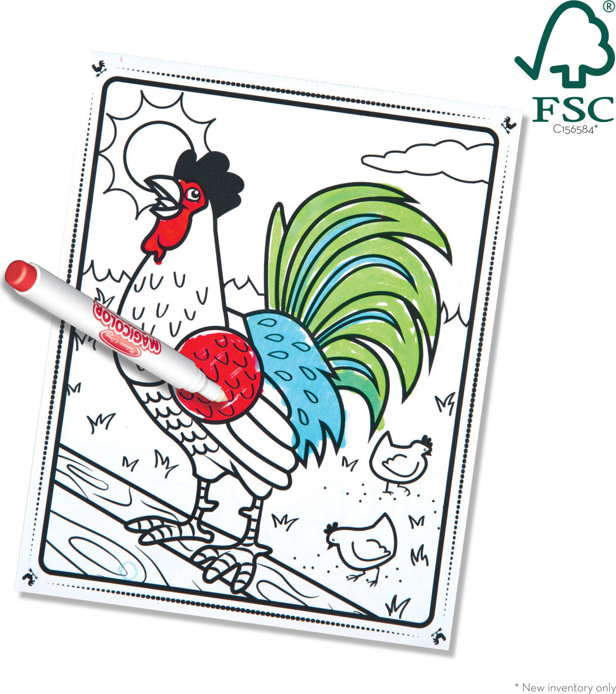 Magicolor Coloring Pad - Farm Animals