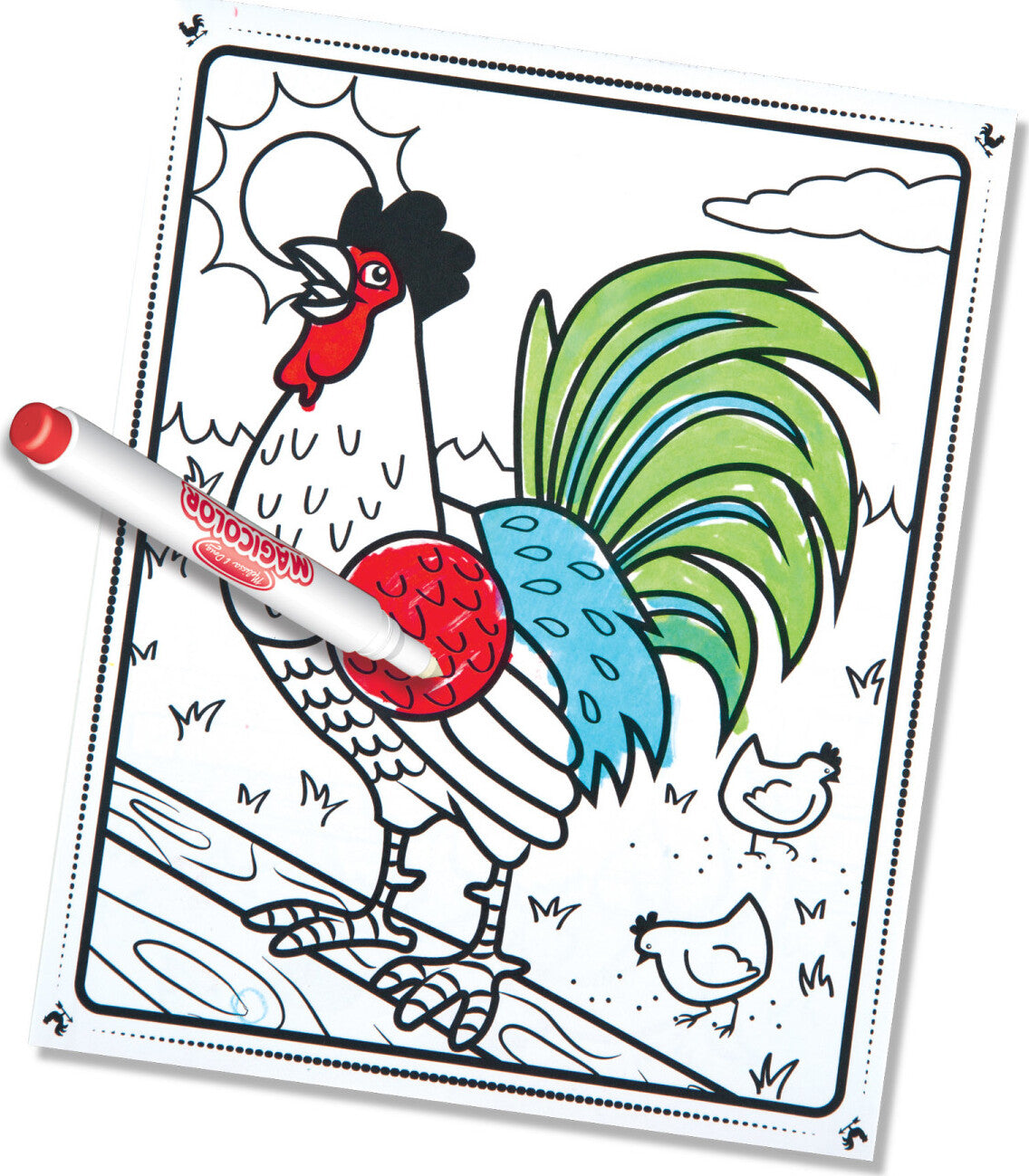 Magicolor Coloring Pad - Farm Animals