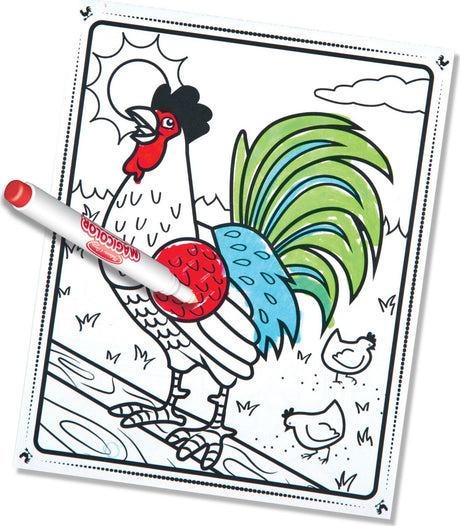 Magicolor Coloring Pad - Farm Animals
