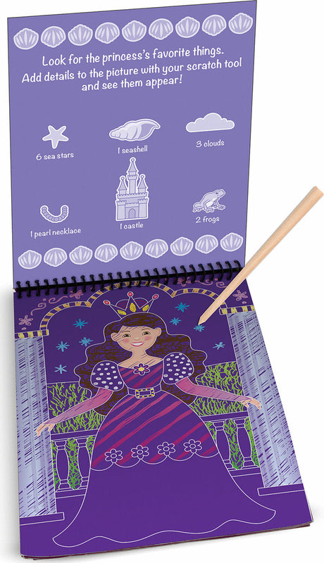 On the Go Scratch Art Color Reveal Pad - Fairy Tales