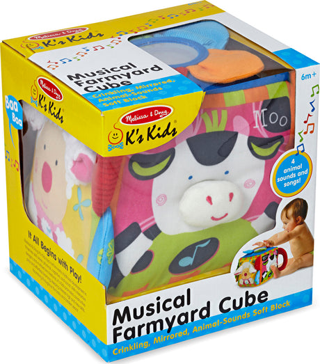 Musical Farmyard Cube