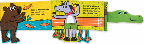 Soft Activity Book - Whose Feet?