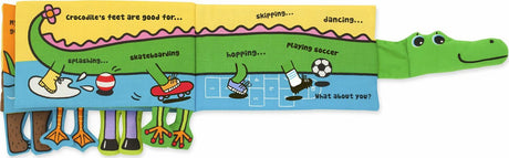 Soft Activity Book - Whose Feet?