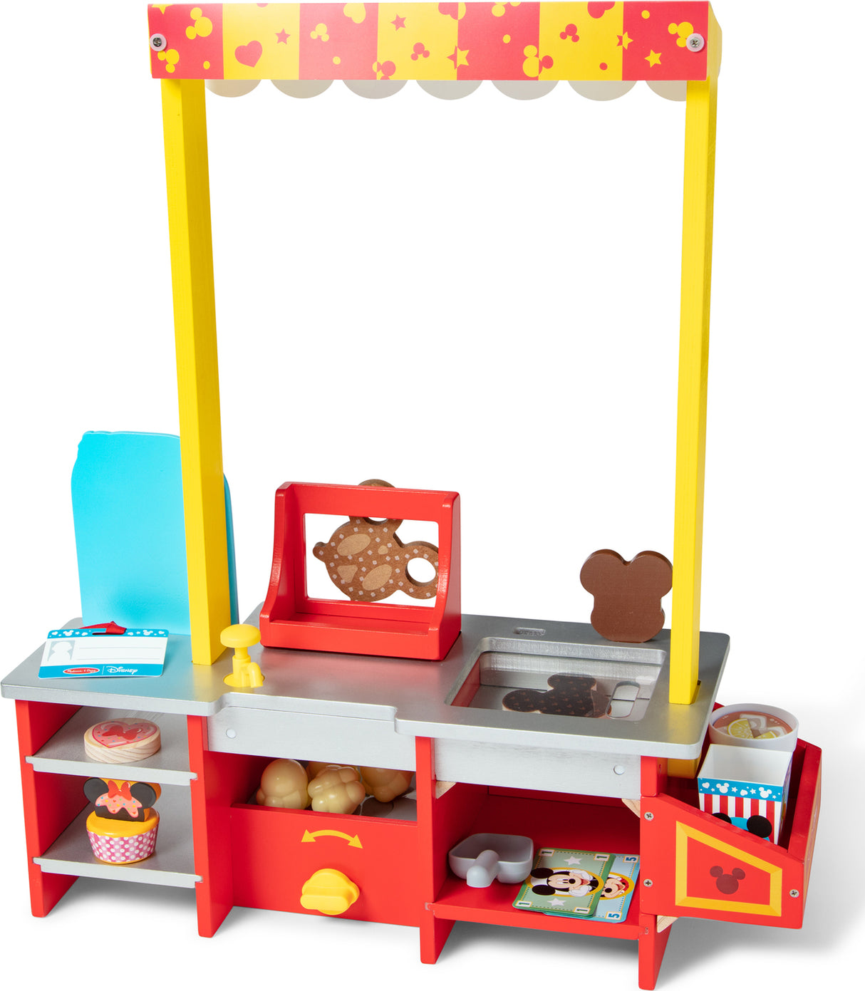 Disney Snacks & Popcorn Wooden Food Counter