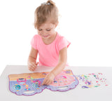 Puffy Sticker Play Set: Mermaid