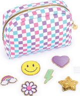 Fashion Pouch with Patches