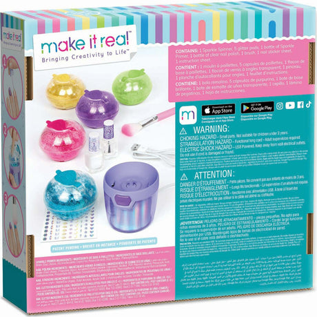 Party Nails Glitter Design Set - Larger Box