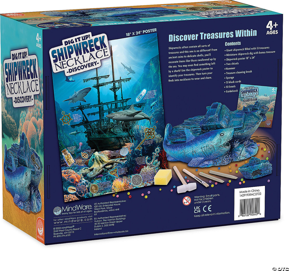 Dig It Up! Shipwreck Necklace Discovery Excavation Kit