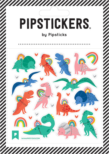 Stickers -  Dinos & Rainbows & Stickers, Oh My (4x4)