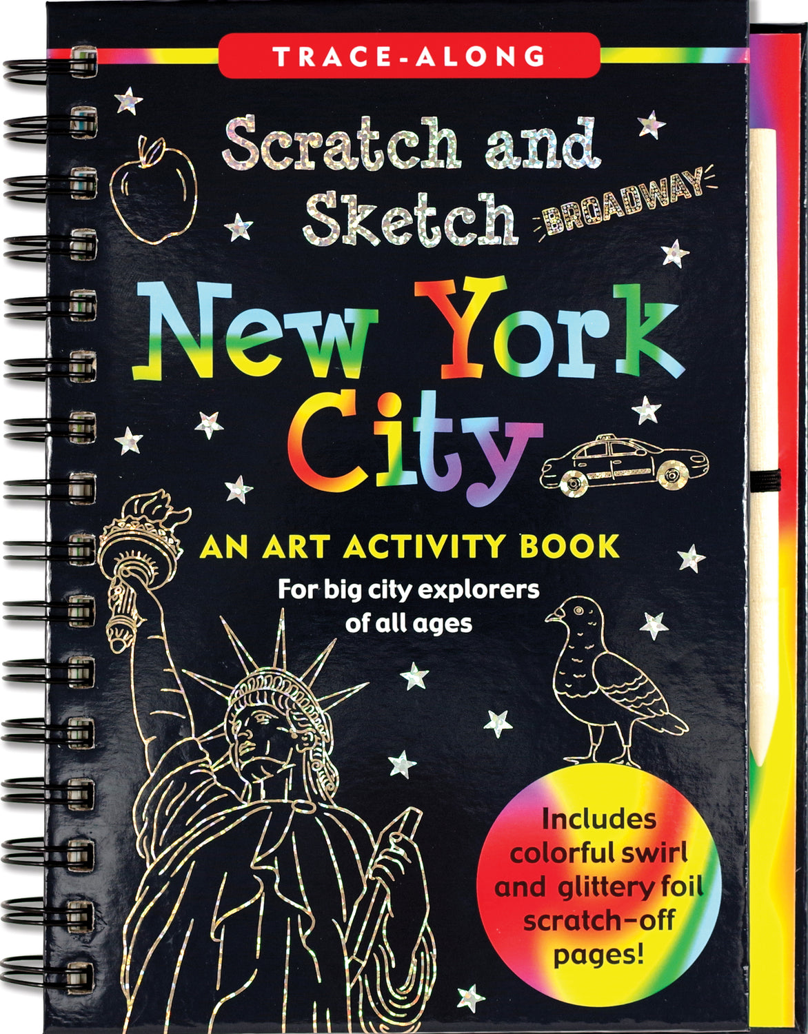 Scratch & Sketch New York City (Trace-Along): An Art Activity Book