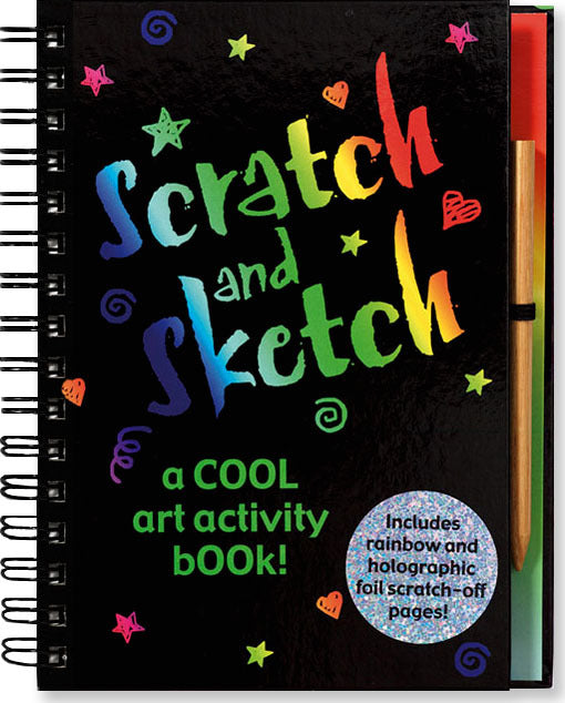 Scratch & Sketch: A cool art activity book!