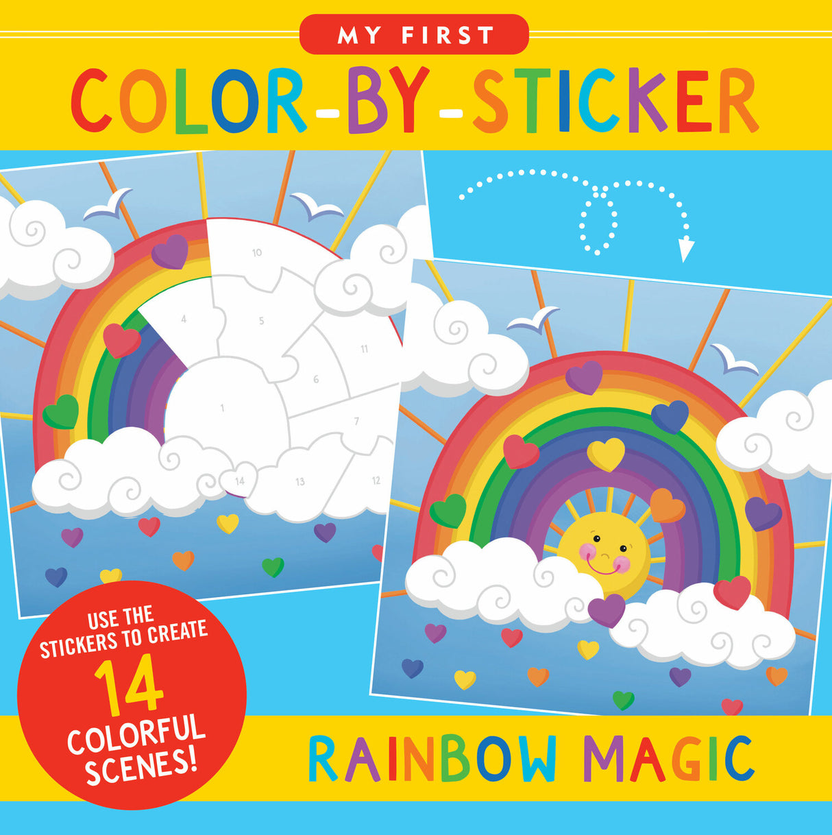 My First Color-By-Sticker Book - Rainbow Magic