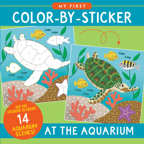 My First Color-by-Sticker Book - At the Aquarium