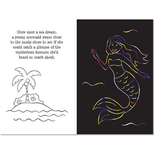 Scratch & Sketch Mermaid Adventure (Trace-Along): An Art Activity Book