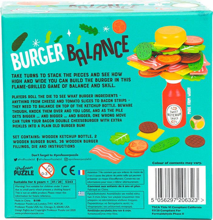 Burger Balance game