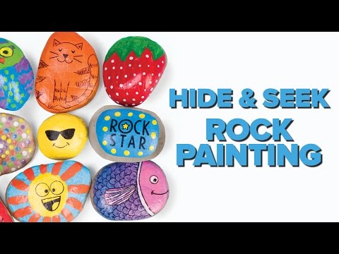 Hide & Seek Rock Painting Kit