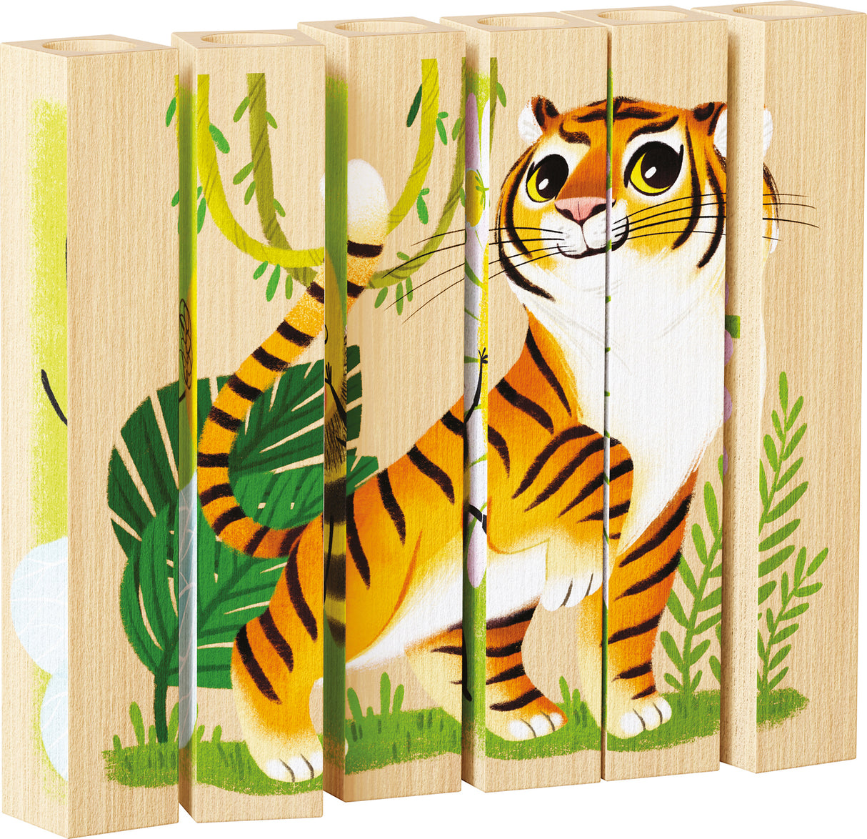 PlayBIO Four Puzzle: Endangered Animals