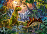 Dinosaur Oasis (100 pc Puzzle)