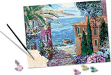 CreArt: Paint-By-Number Mediterranean Flair 12x16