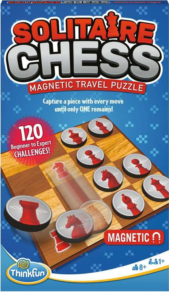 Solitaire Chess Magnetic Travel Puzzle