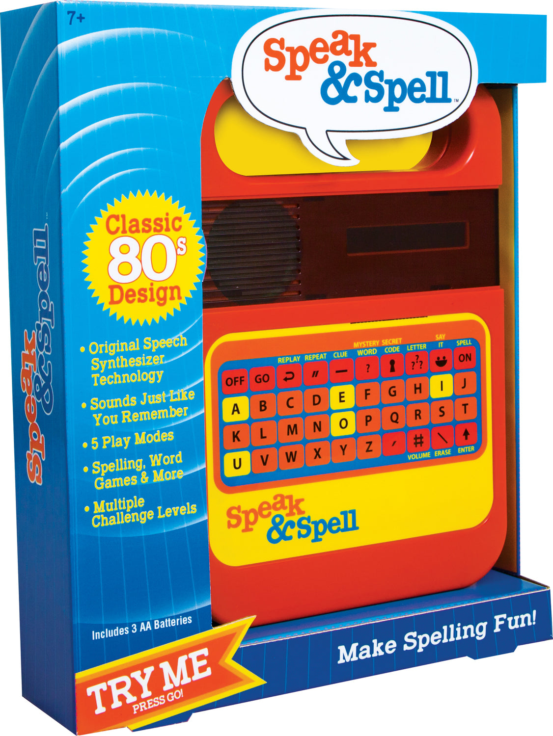 Speak & Spell classic educational toy – G. Willikers