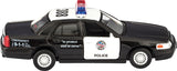 Diecast Police car w Pull-Back action