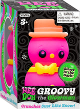 NeeDoh Groovy Glowman (Snow Ball Crunch) - assorted colors