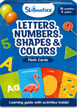 Flash Cards - Letters, Numbers, Shapes & Colors