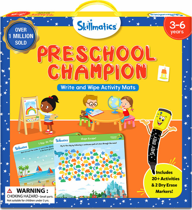 Write & Wipe - Preschool Champions