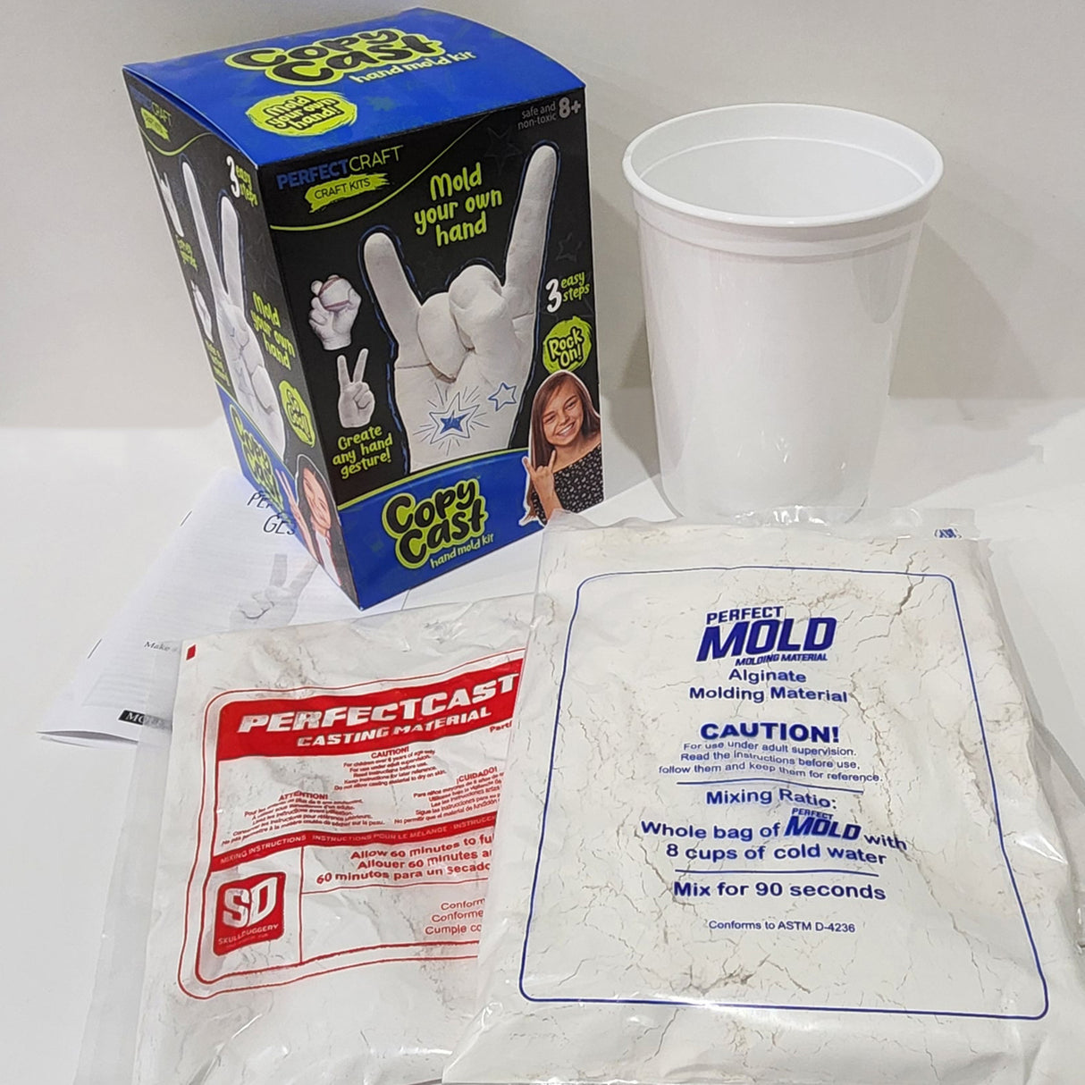 Copy Cast Hand Mold Kit