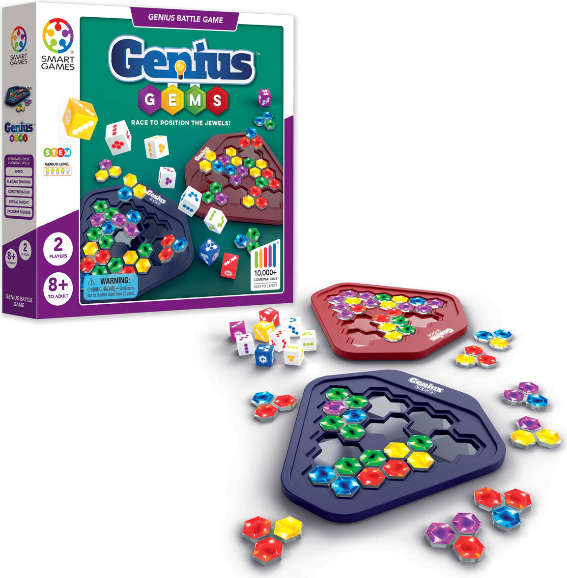Genius Gems – Fast-Paced Competitive Logic Game