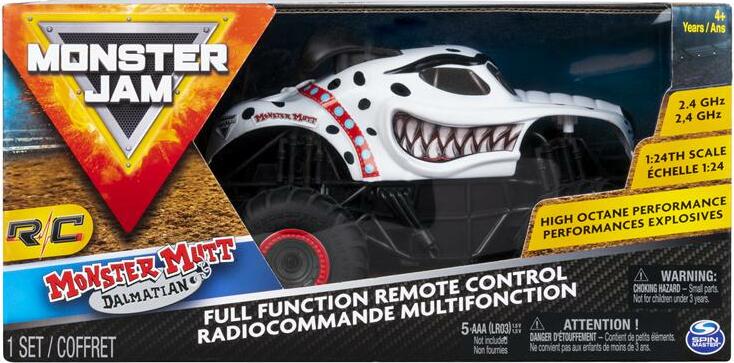 Monster Jam Remote Control Monster Truck 1 24 Scale G. Willikers