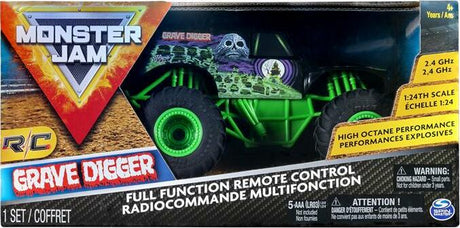 Monster Jam, Remote Control Monster Truck, 1:24 Scale