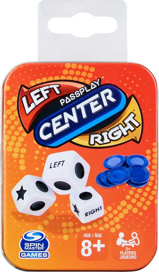 Left Center Right, Tin Refresh, 12Pk