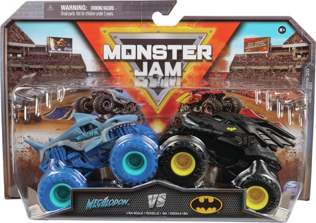 Monster Jam Official Alien Invasion Vs. Bakugan Dragonoid Die-Cast Monster Trucks, 1:64 Scale