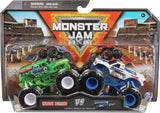 Monster Jam Official Alien Invasion Vs. Bakugan Dragonoid Die-Cast Monster Trucks, 1:64 Scale