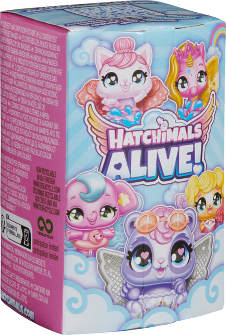 Hatchimals Alive, 1-Pack Blind Box Surprise Mini Figures Toy in Self-Hatching Egg (Style May Vary), Kids Toys for Girls and Boys Ages 3 and up