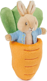 Peter Rabbit with Carrot Plush, 7-Inch