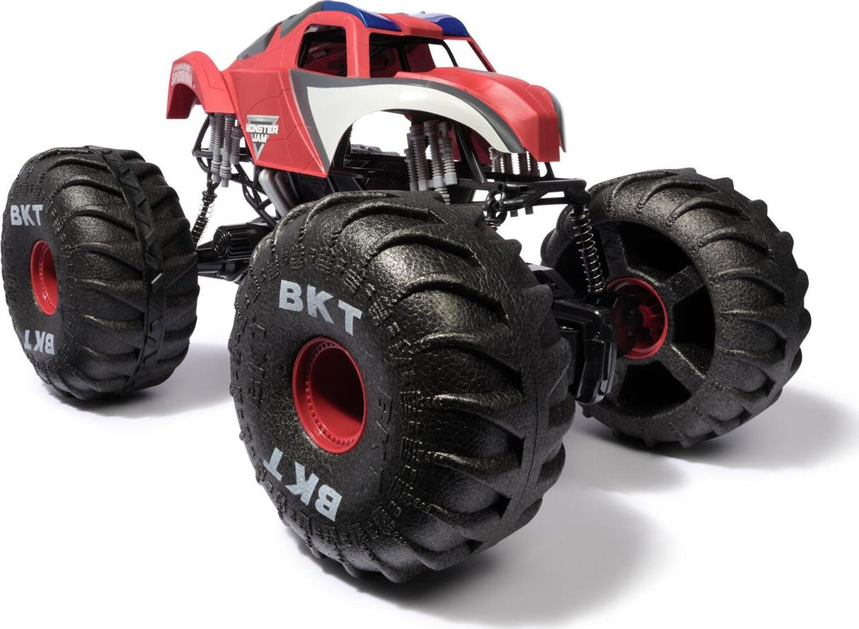 Monster Jam Marvel Mega Spider-Man RC Monster Truck, All-Terrain, 1:6 Scale