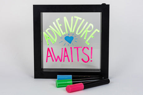 Light Up Neon Effect Message Frame