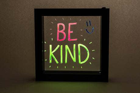 Light Up Neon Effect Message Frame