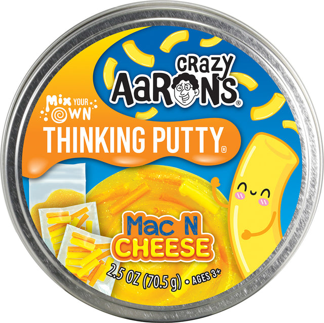 Crazy Aaron's Mix Your Own Mac N Cheese Thinking Putty