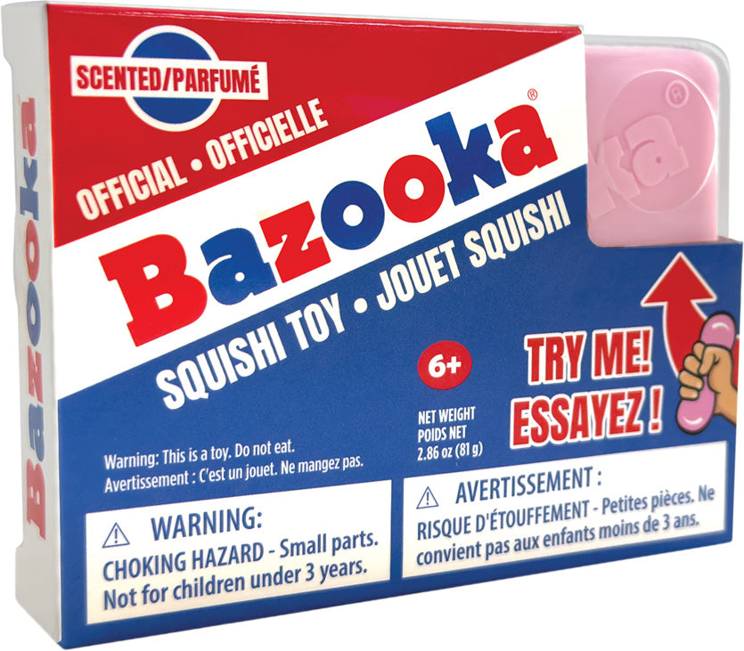 Bazooka Joe Gum Scented Squishi Toy