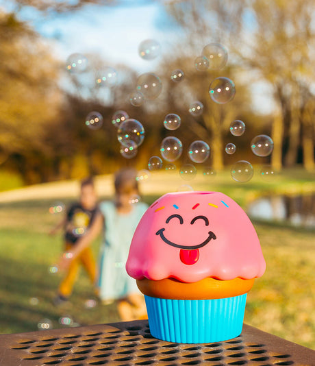 Cupcake Bubble Machine